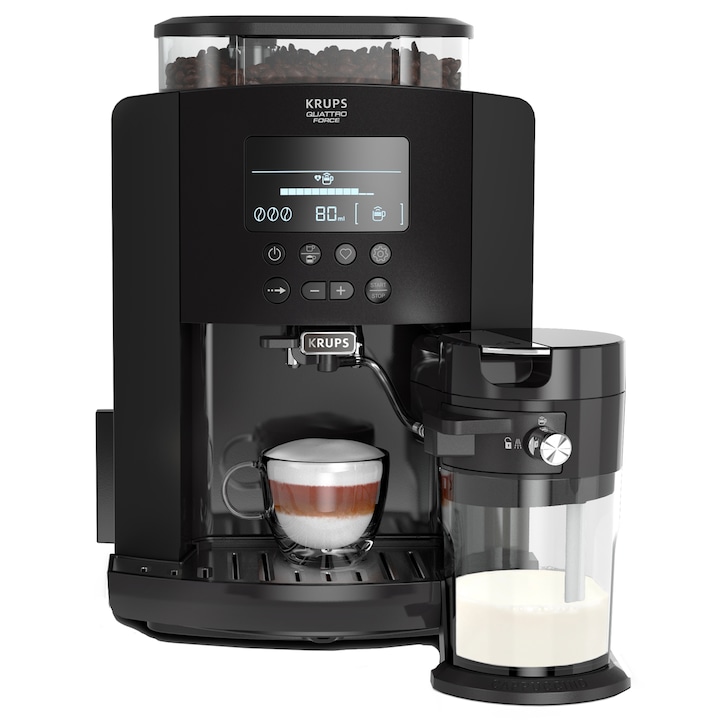 Автоматична еспресо машина Krups Arabica Latte EA819N10