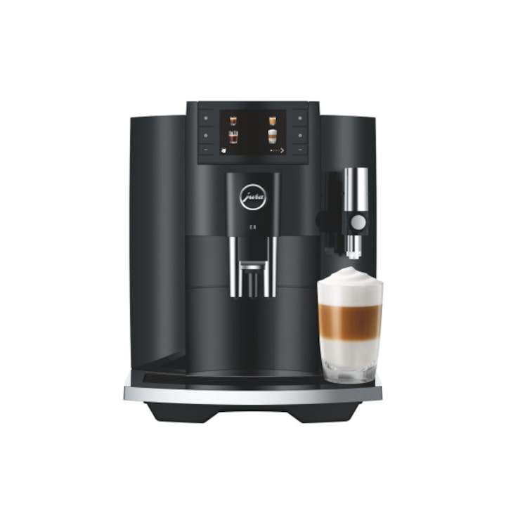 JURA E8 Piano Black (EC) автоматична машина за еспресо